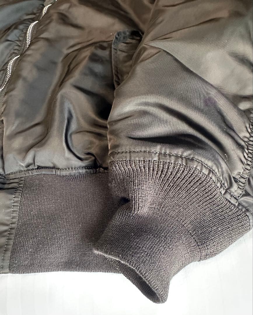 ALPHA MA-1 ブラック M