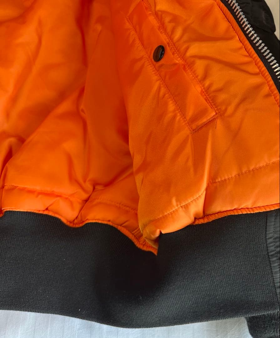 ALPHA MA-1 ブラック M