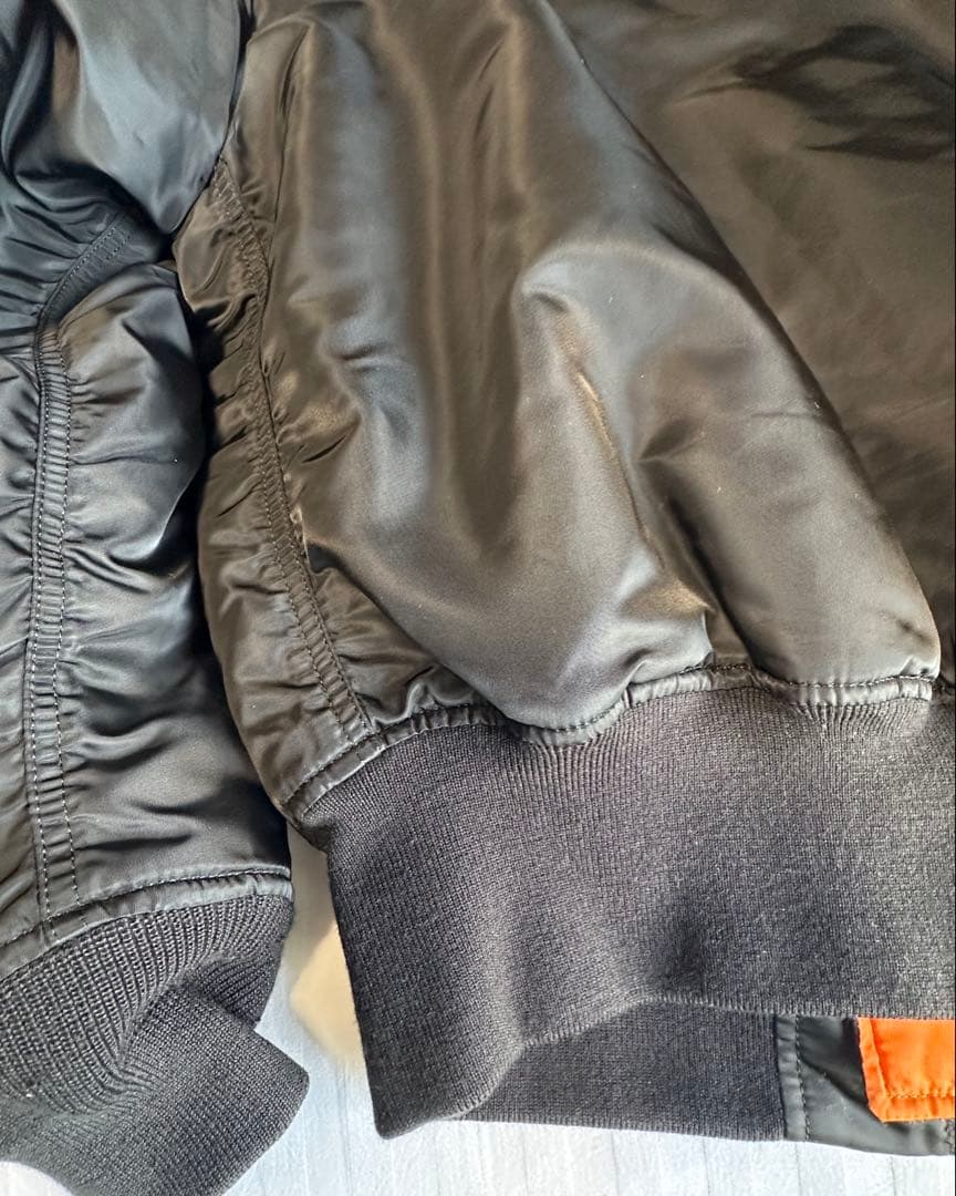 ALPHA MA-1 ブラック M