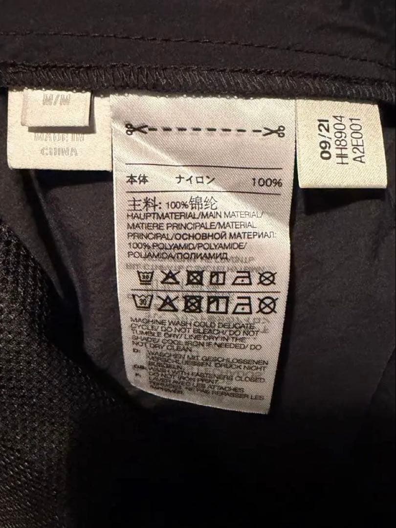 ワイスリー Y-3 ナイロンパンツ　M ブラック