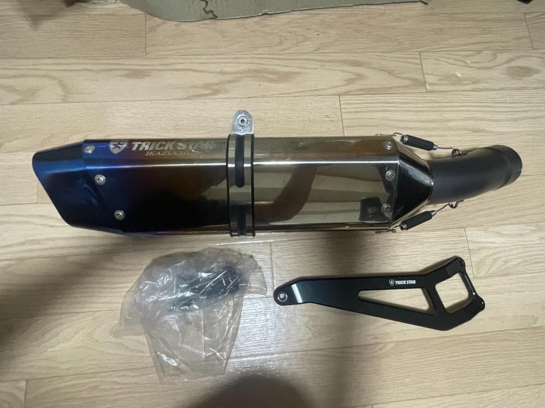 TRICK STAR IKAZUCHI NINJA H2 スリップオンマフラー