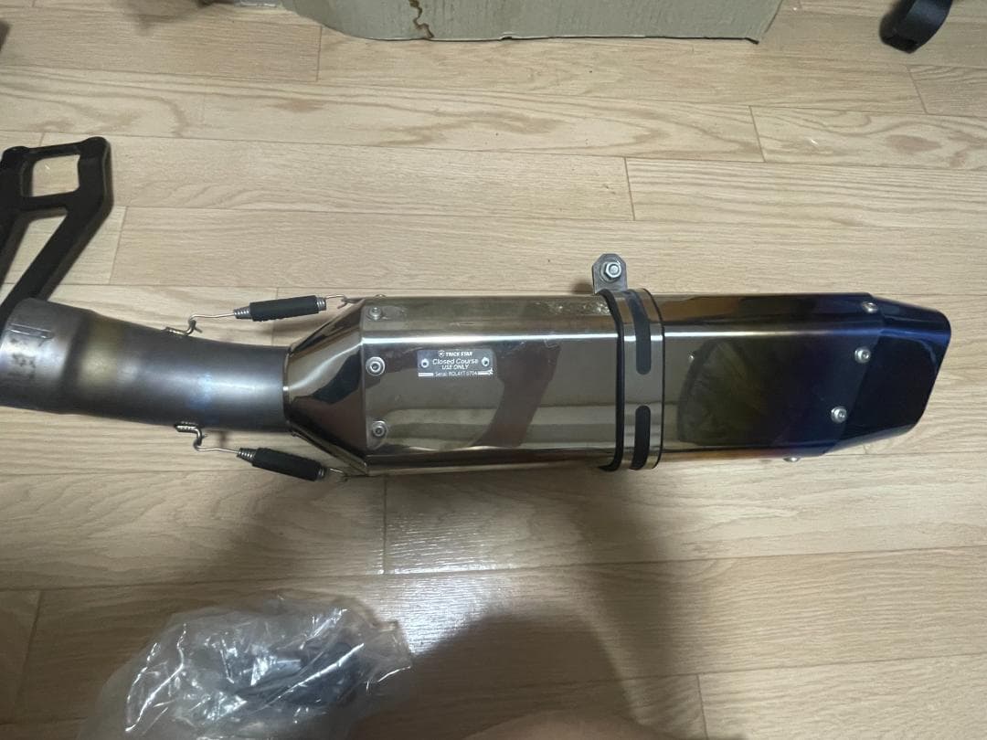 TRICK STAR IKAZUCHI NINJA H2 スリップオンマフラー