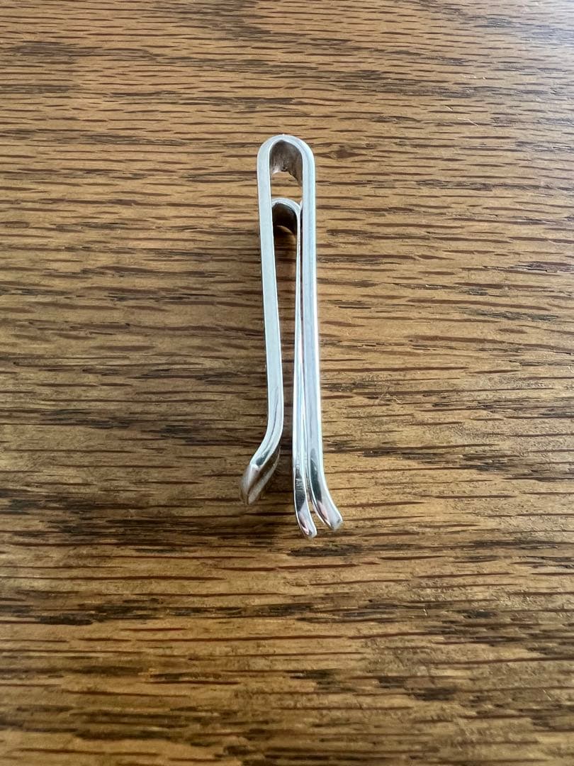 ティファニー　マネークリップ　スキー　シルバー　Tiffany CO