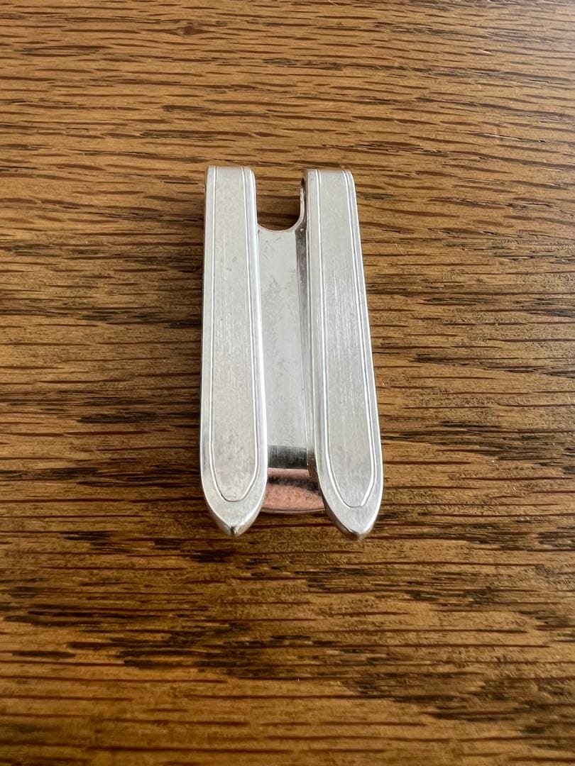 ティファニー　マネークリップ　スキー　シルバー　Tiffany CO