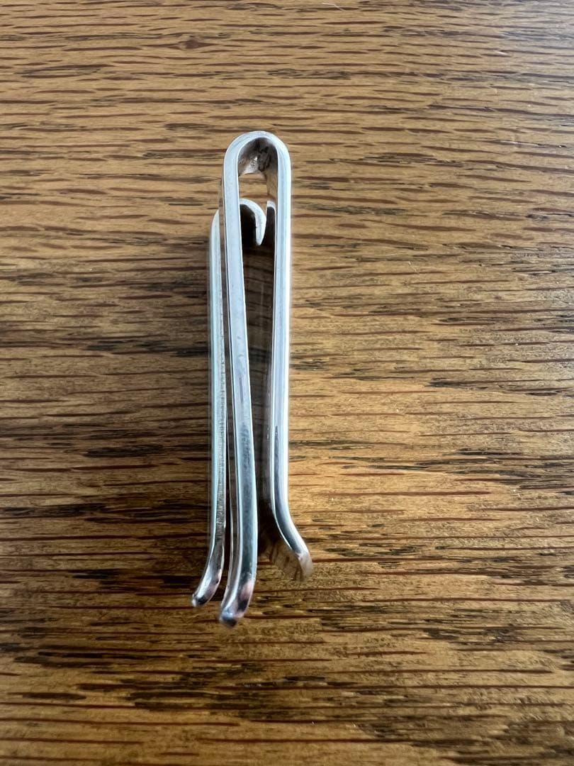 ティファニー　マネークリップ　スキー　シルバー　Tiffany CO