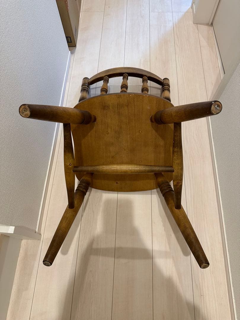 【希少】ビンテージ ウィンザーチェア 木製ダイニングチェア 椅子 1個