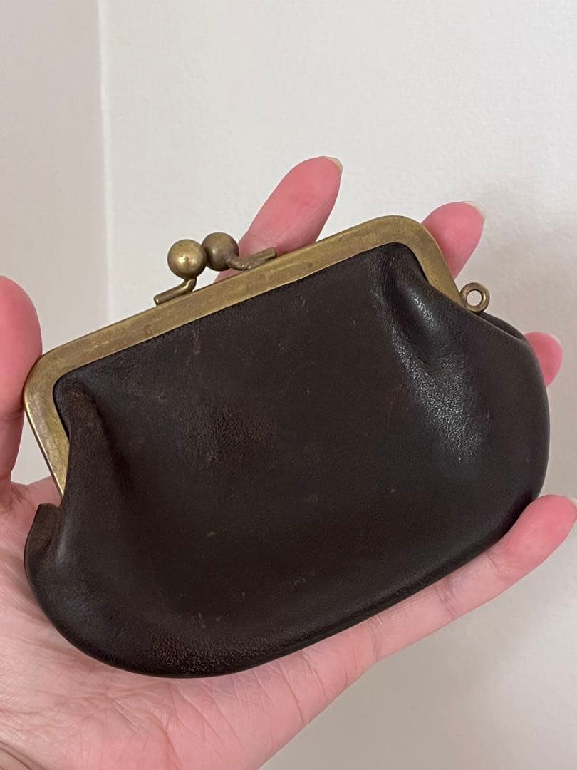 N25 レザー がま口財布 Sサイズ
