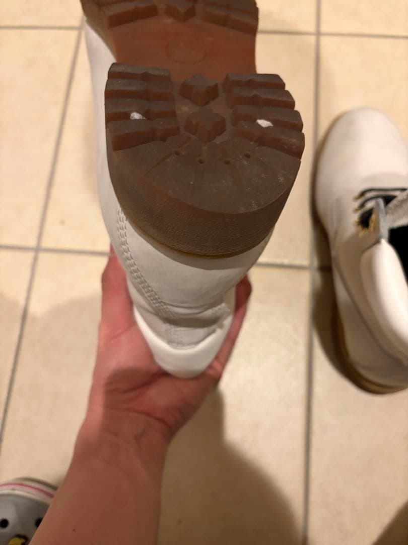 ティンバーランド　白　レア