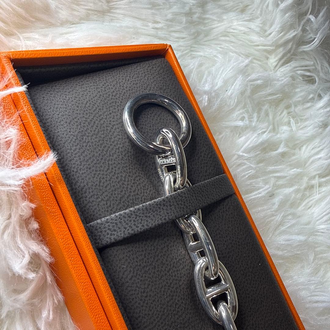 【新品未使用】 エルメス シェーヌダンクル ブレスレットGM13コマ クリスマス