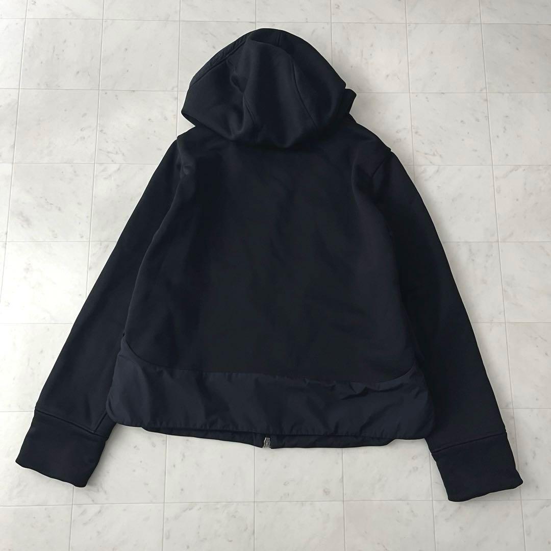 美品♡ヘルノ ラミナー ブルゾン 2way フード 大きいサイズ XL ブラック