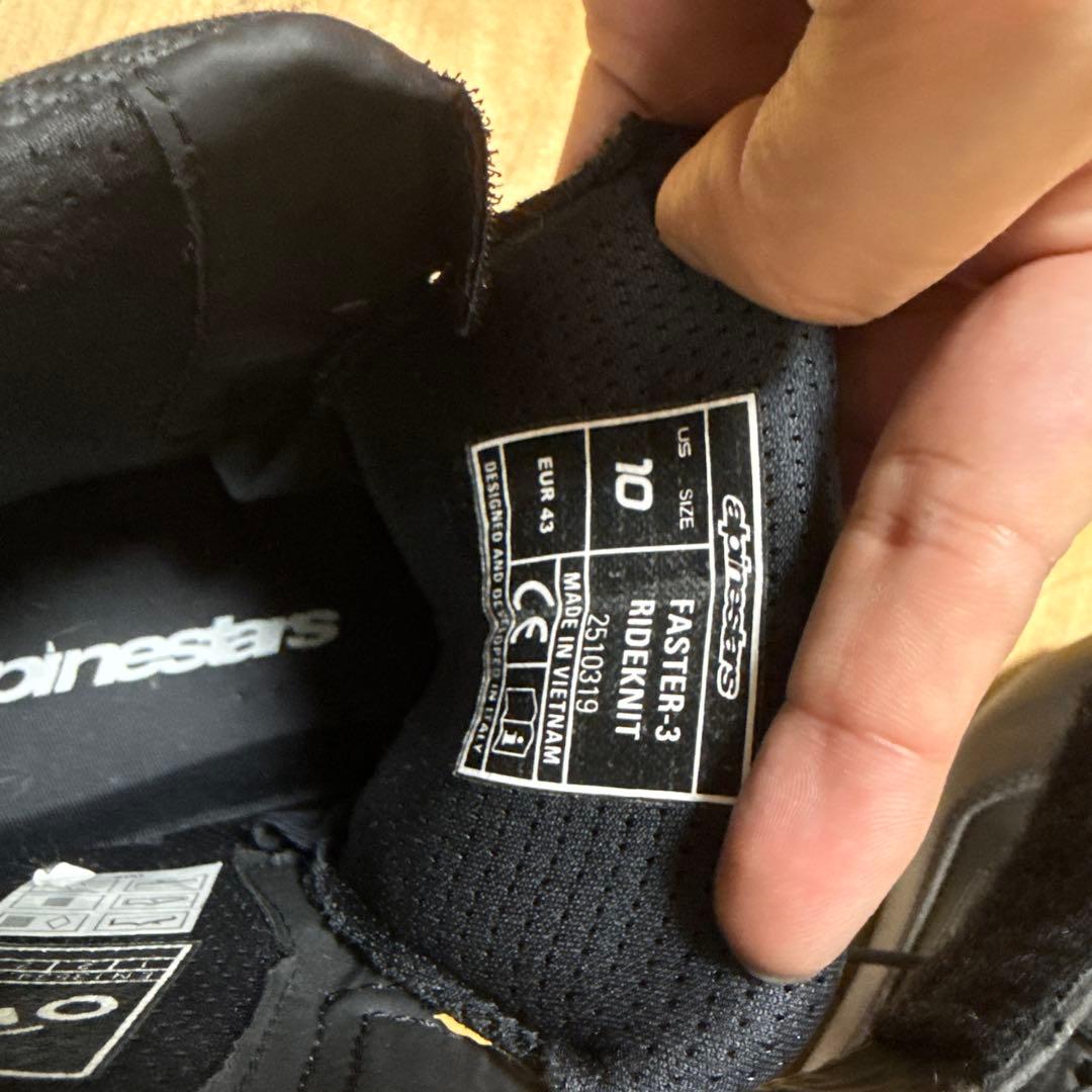 Alpinestars Faster-3 Rideknit サイズ10