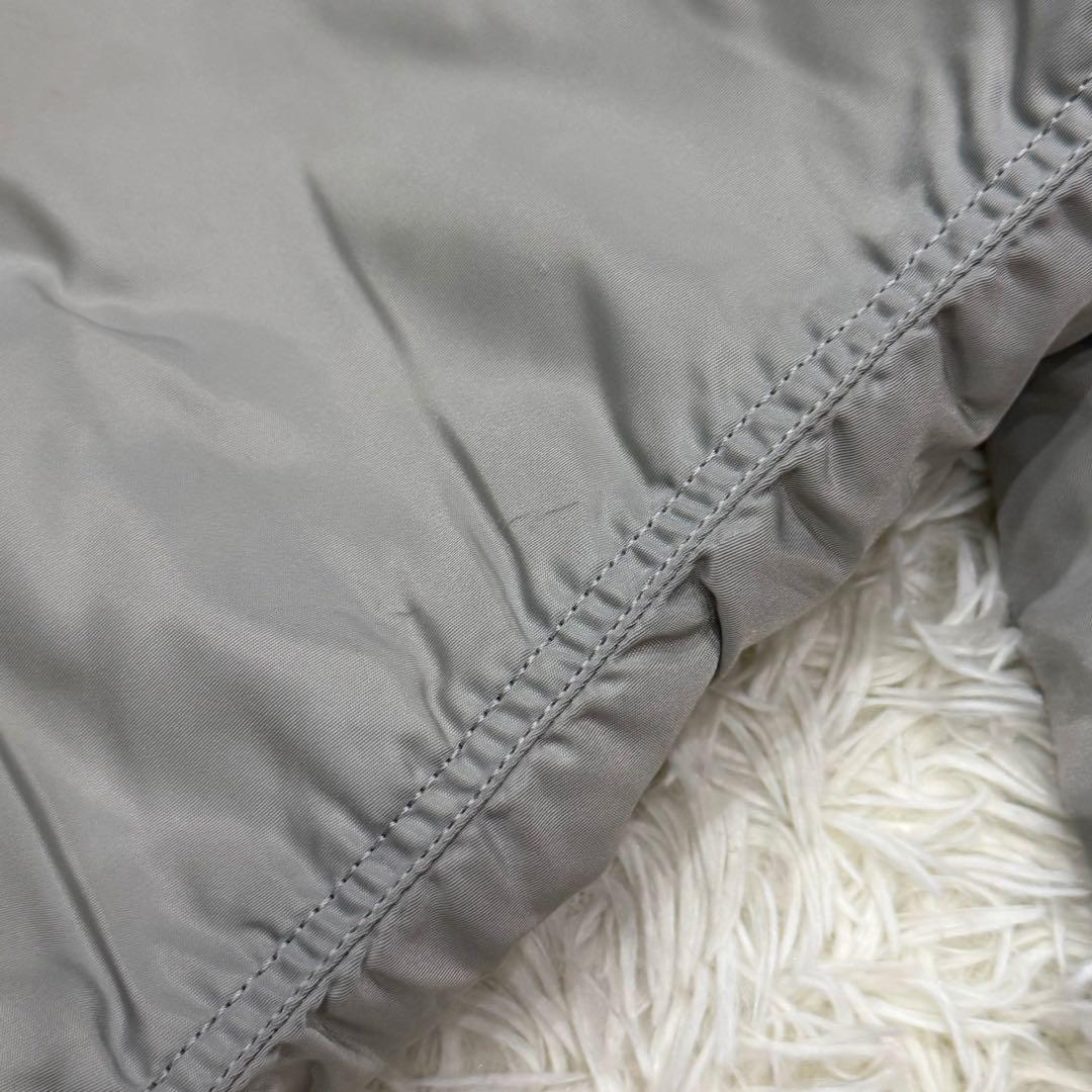 710　AVIREX 　MA-1フライトジャケット　M　シルバー