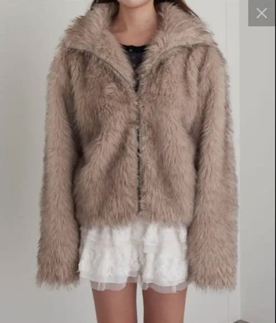 PAY CASSIN ダブルジップファーブルゾン Fサイズ