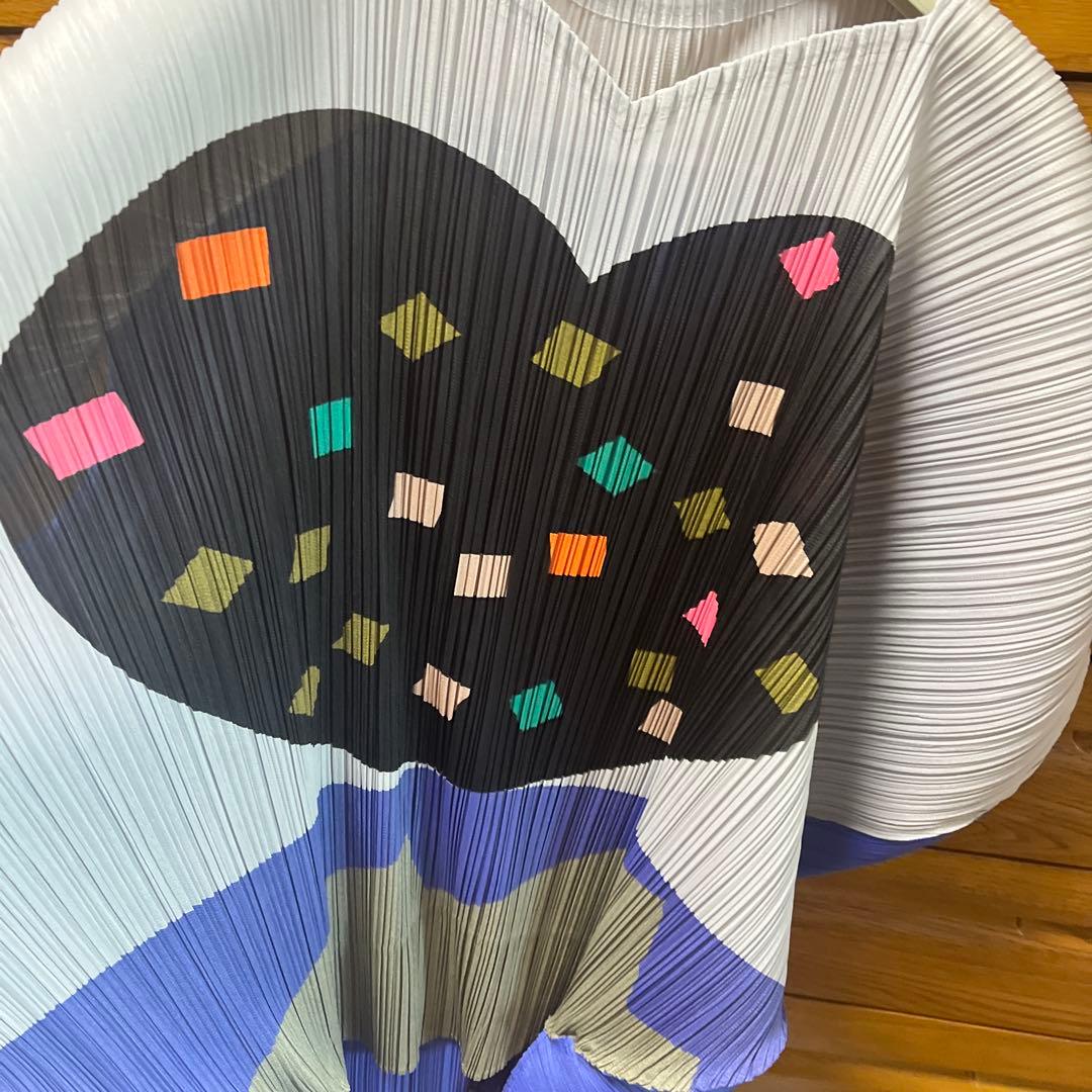 【美品　レア】プリーツプリーズ　IKKO TANAKAコラボ　トップス