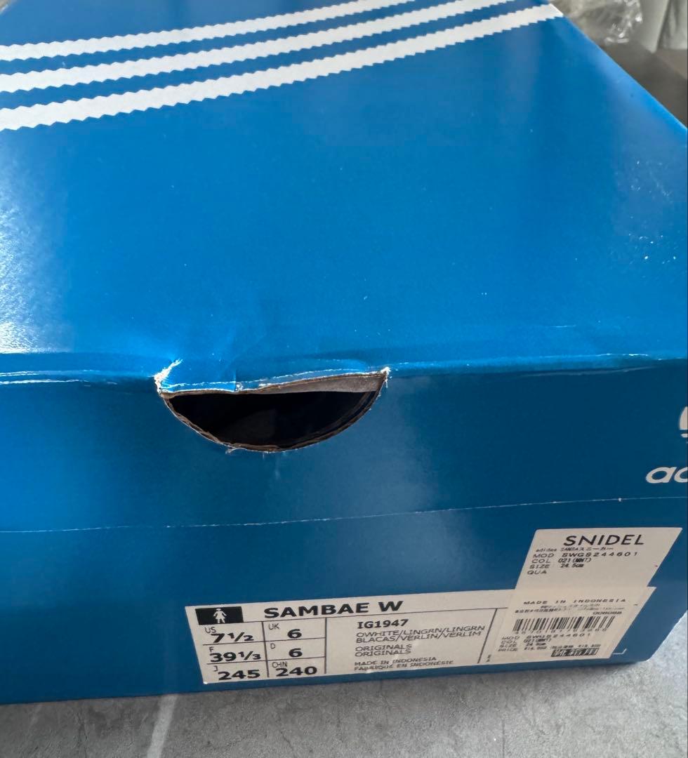 アディダス　サンバ　24.5 スナイデル snidel スナイデル