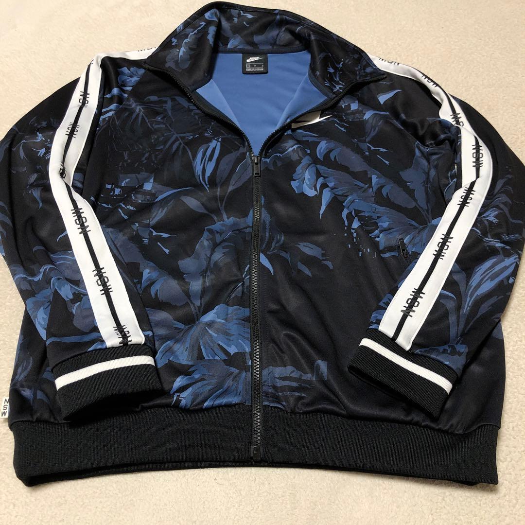 NIKE ナイキ　フローラル　花柄　ブラック　ジャージ　セットアップ　上下