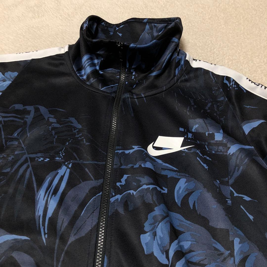 NIKE ナイキ　フローラル　花柄　ブラック　ジャージ　セットアップ　上下