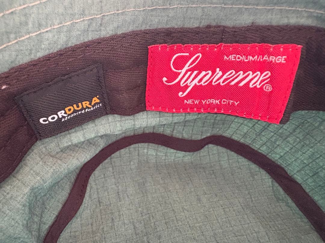 supreme バケハ ティール グリーン コーデュラ