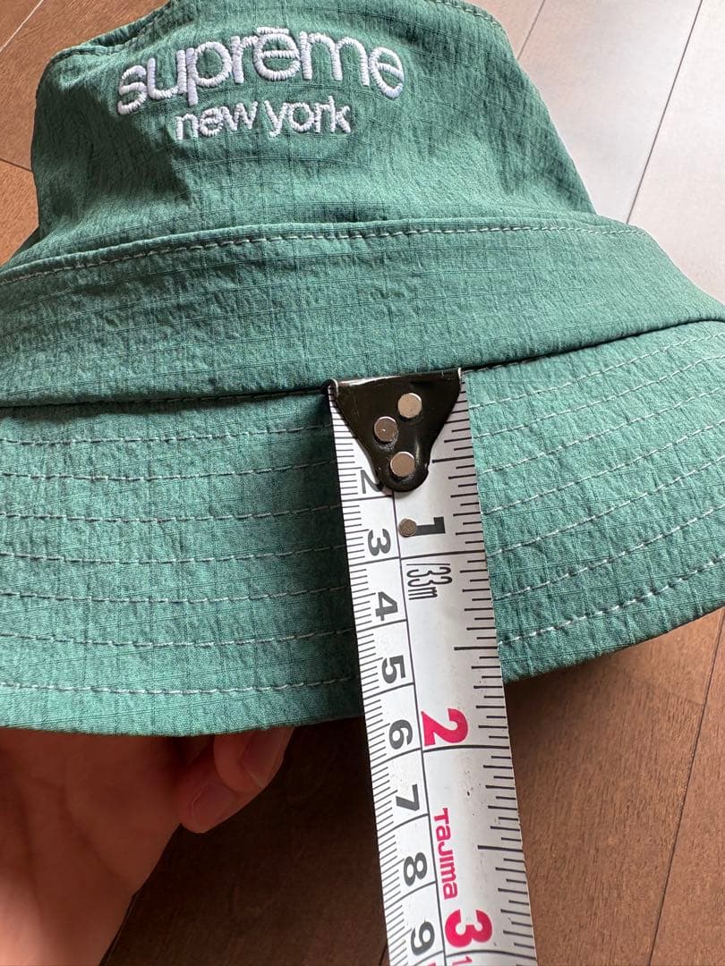 supreme バケハ ティール グリーン コーデュラ