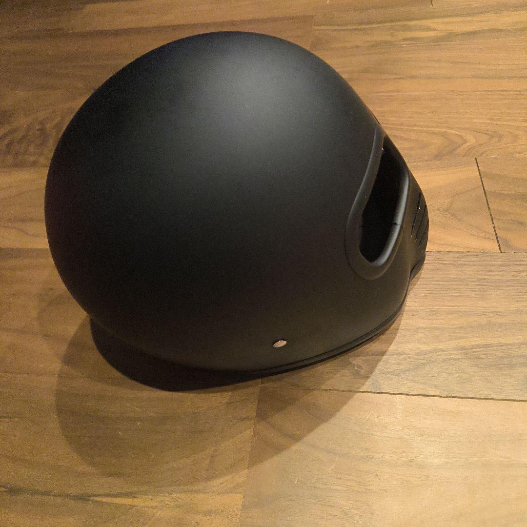 HT MAD HELMET　マットブラック艶なし