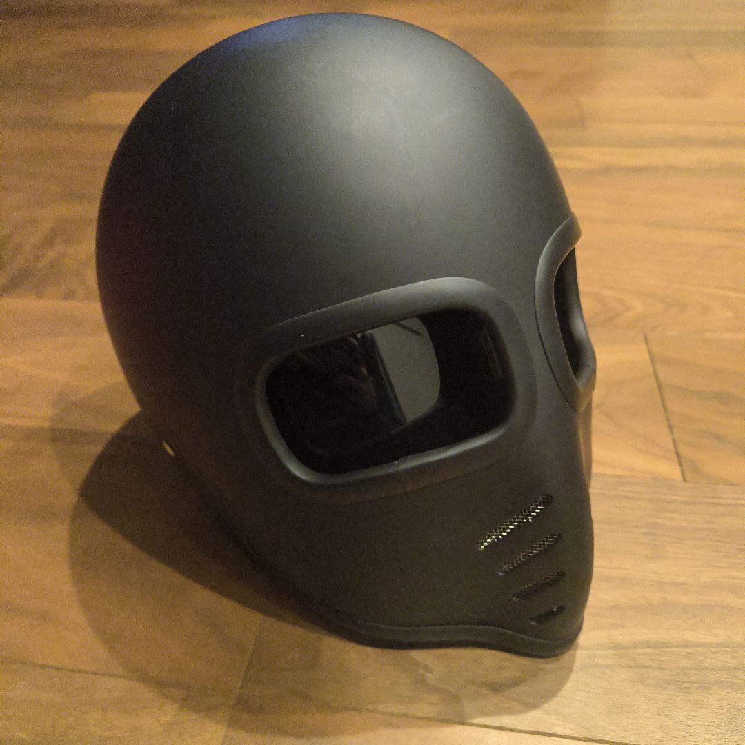HT MAD HELMET　マットブラック艶なし
