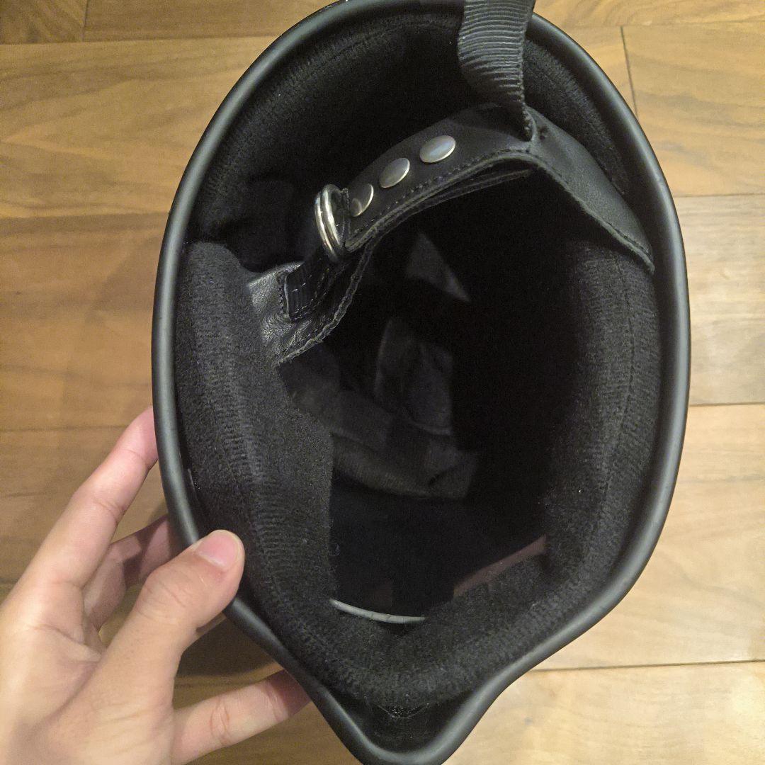 HT MAD HELMET　マットブラック艶なし