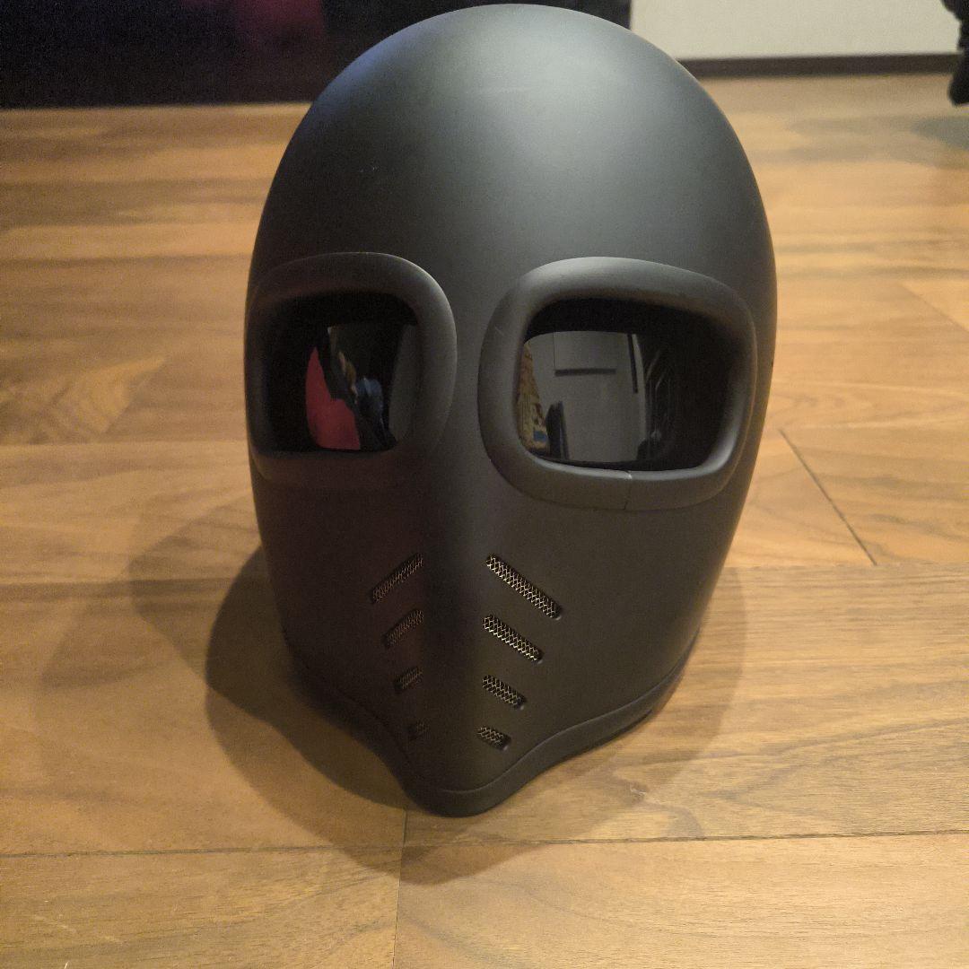 HT MAD HELMET　マットブラック艶なし