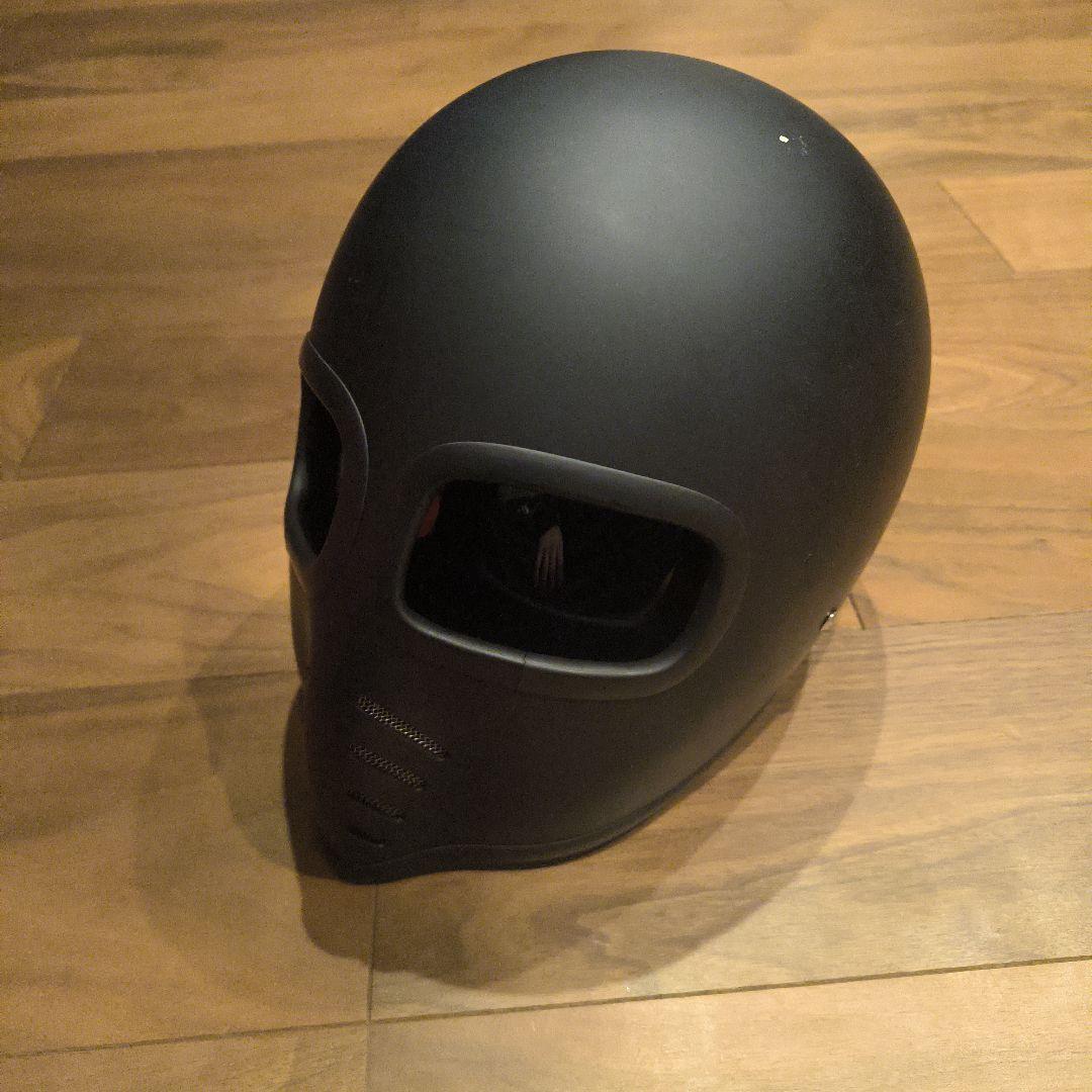 HT MAD HELMET　マットブラック艶なし