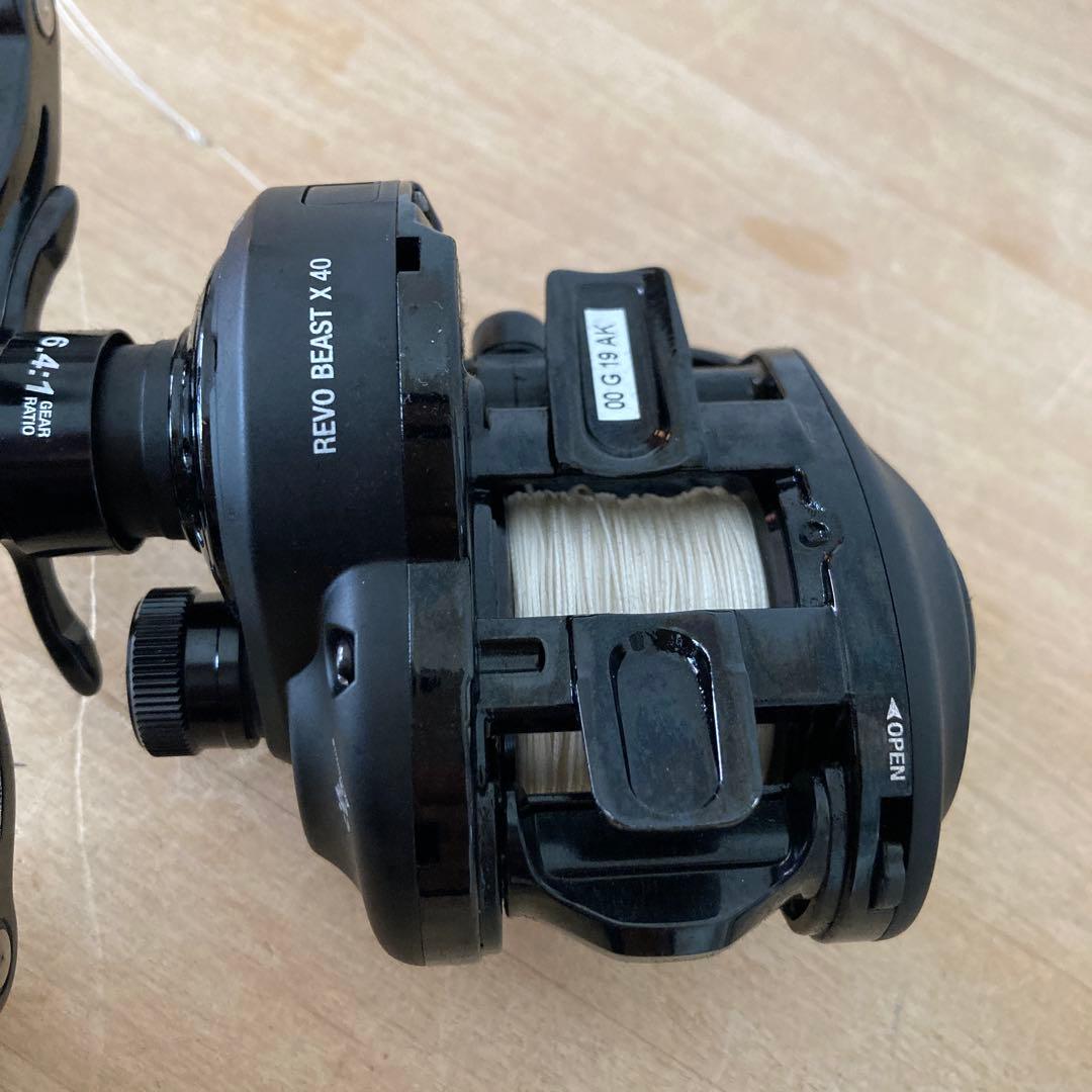 Abu Garcia REVO BEASTX 40 ベイトリール