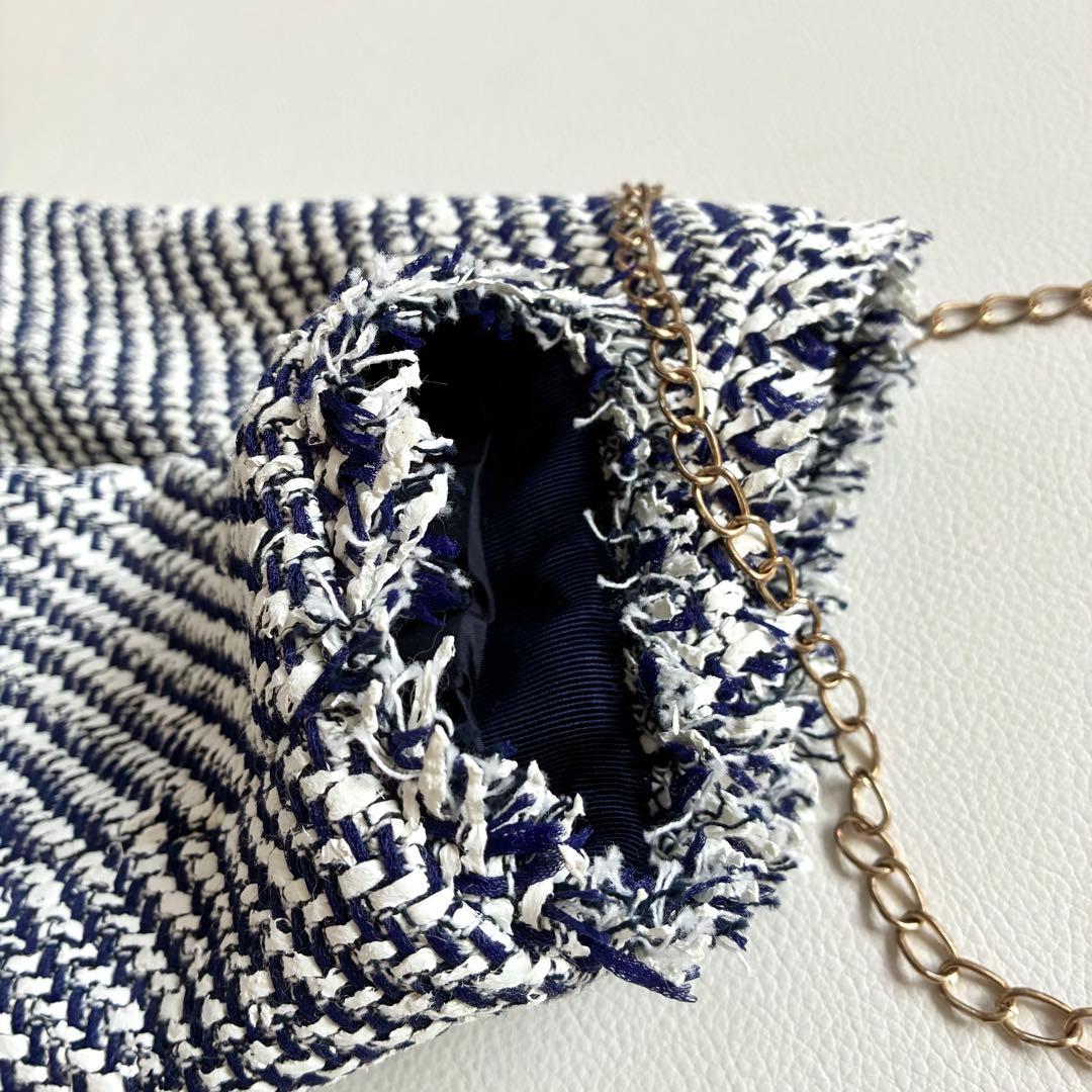 ◆未使用級◆トゥモローランド◆リントン社ツイードノーカラージャケット◆S