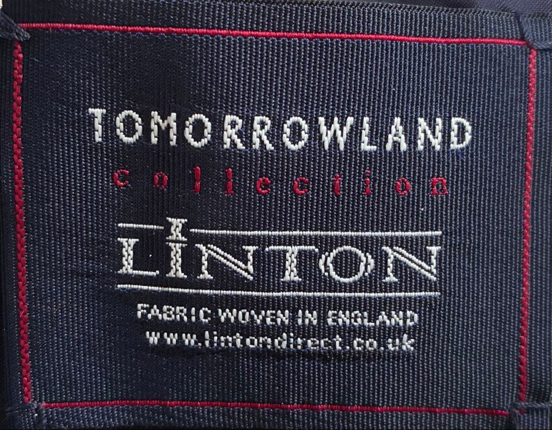 ◆未使用級◆トゥモローランド◆リントン社ツイードノーカラージャケット◆S