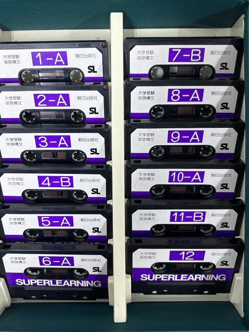 【中古】スーパーラーニング大学受験英語構文カセットテープ版