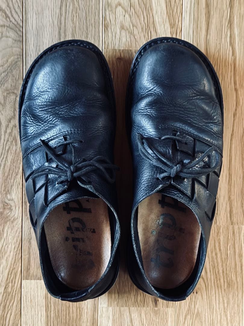 限定値下中 trippen トリッペン ヤード レースアップシューズ 黒