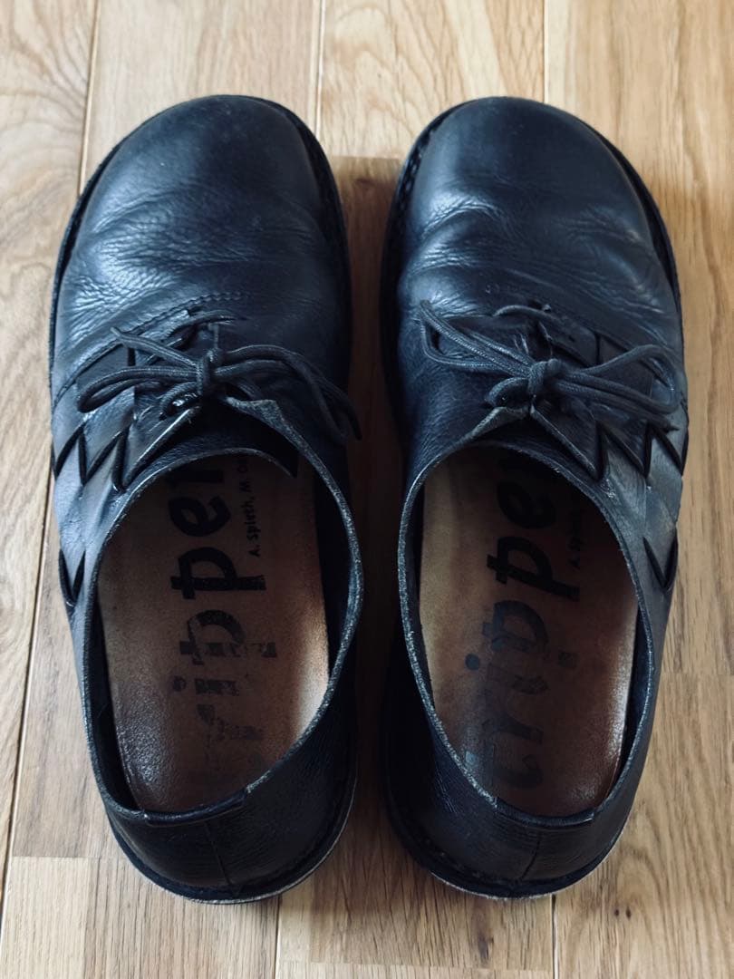 限定値下中 trippen トリッペン ヤード レースアップシューズ 黒