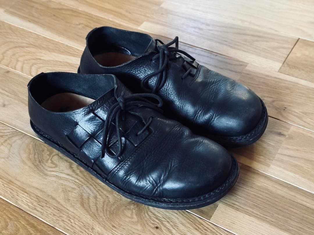 限定値下中 trippen トリッペン ヤード レースアップシューズ 黒