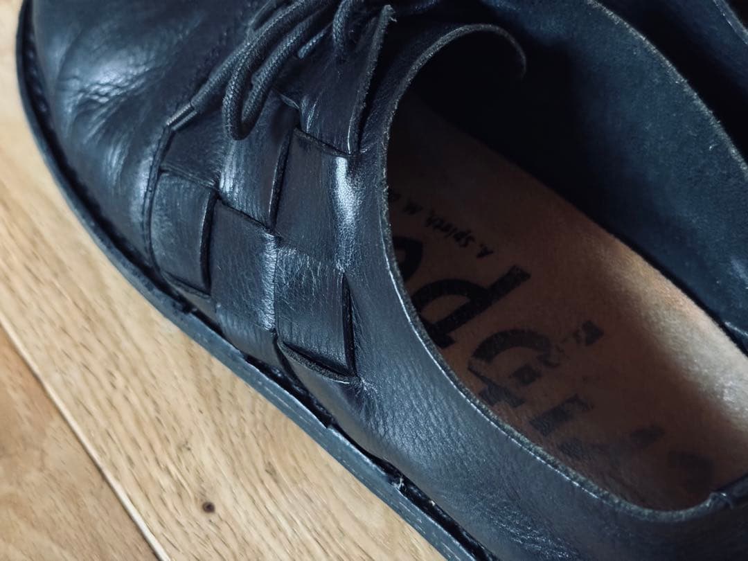 限定値下中 trippen トリッペン ヤード レースアップシューズ 黒