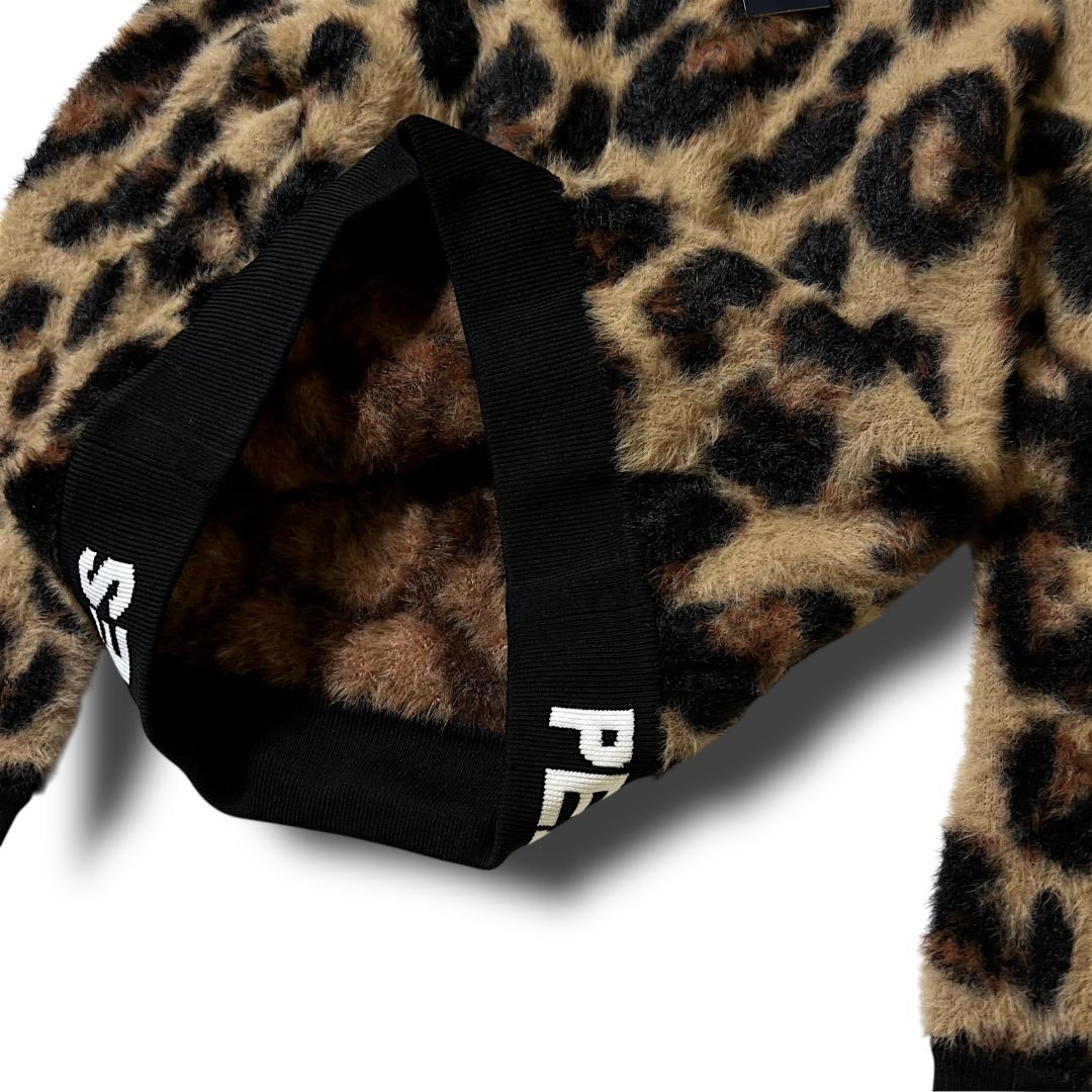 0 パーリーゲイツ シャギーサーマル レオパード ニット セーター 051