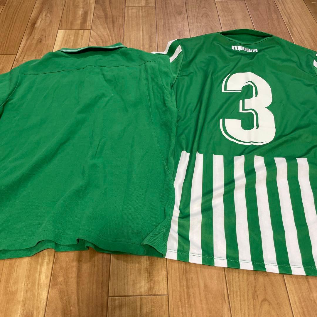 レアルベティス　ユニフォーム×ポロシャツ　美品　番号入