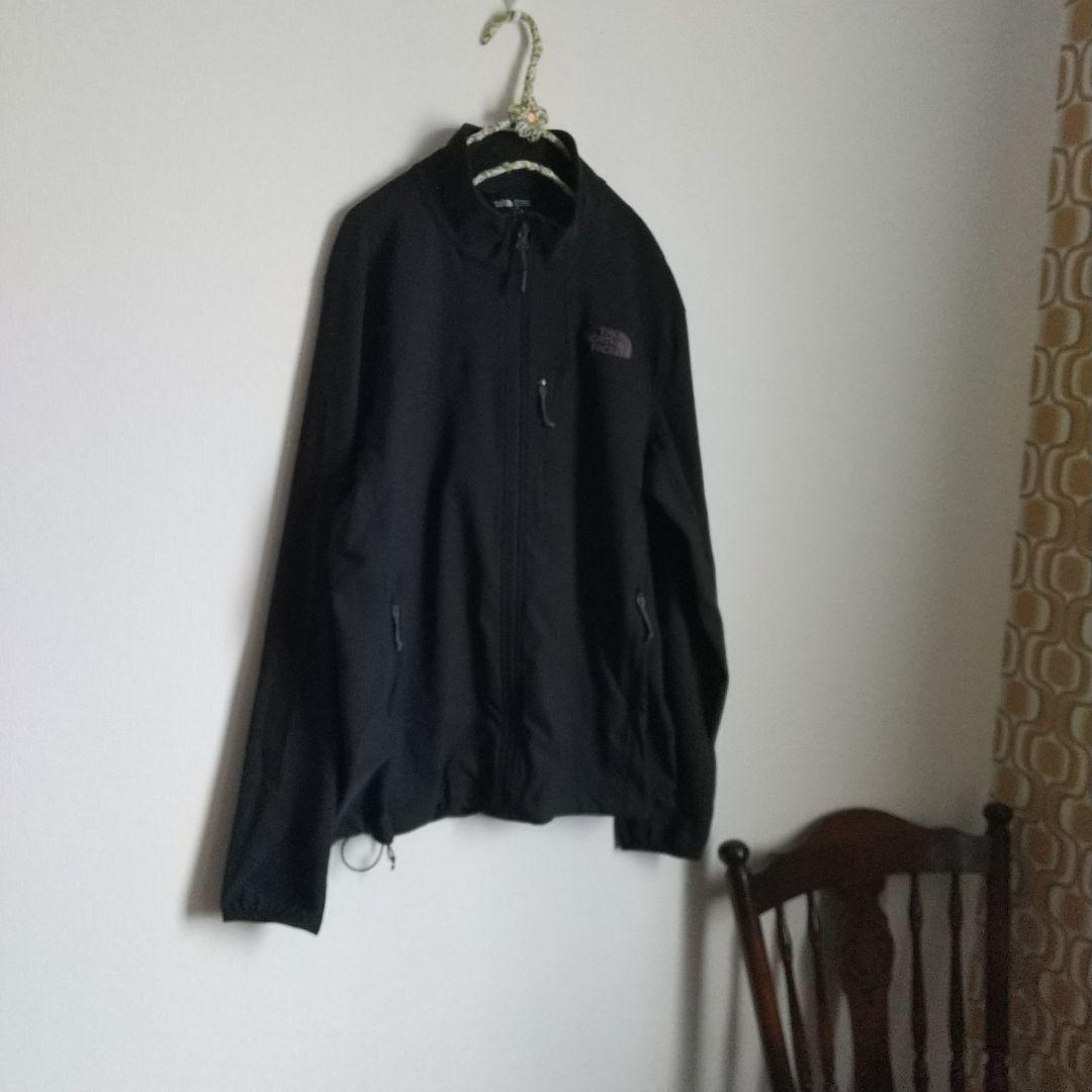 セールお値下げnorthノースフェイス★黒アウタージャケットロゴ