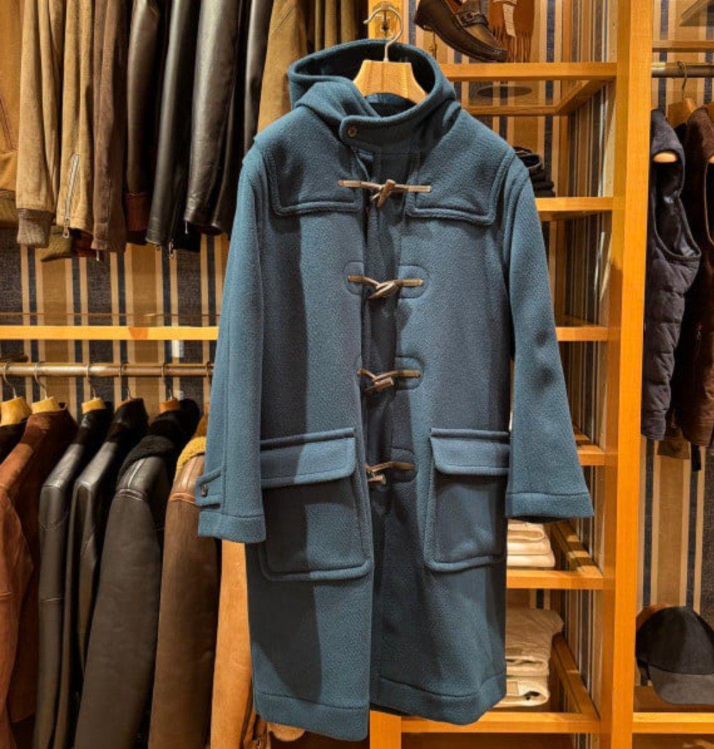 BEAMS F 【別注】INVERTERE / ヘリンボーン ダッフルコート