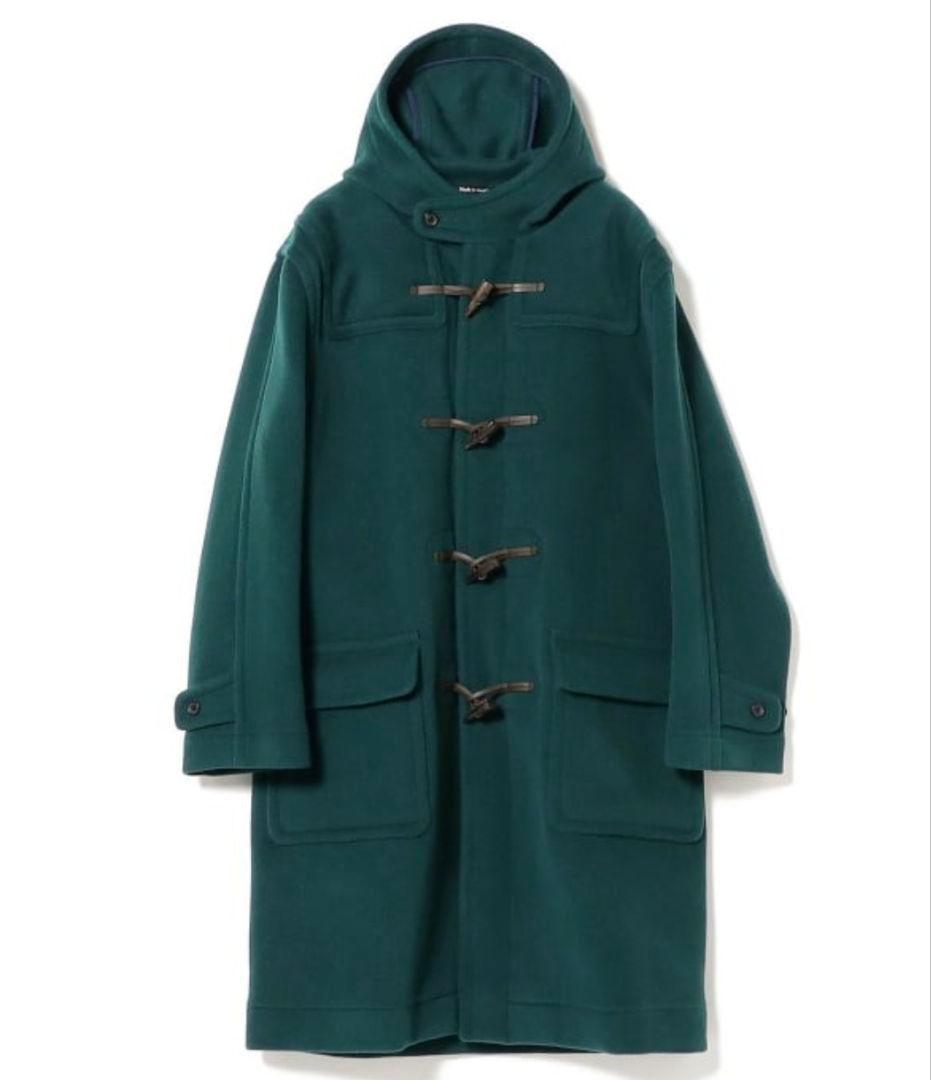 BEAMS F 【別注】INVERTERE / ヘリンボーン ダッフルコート