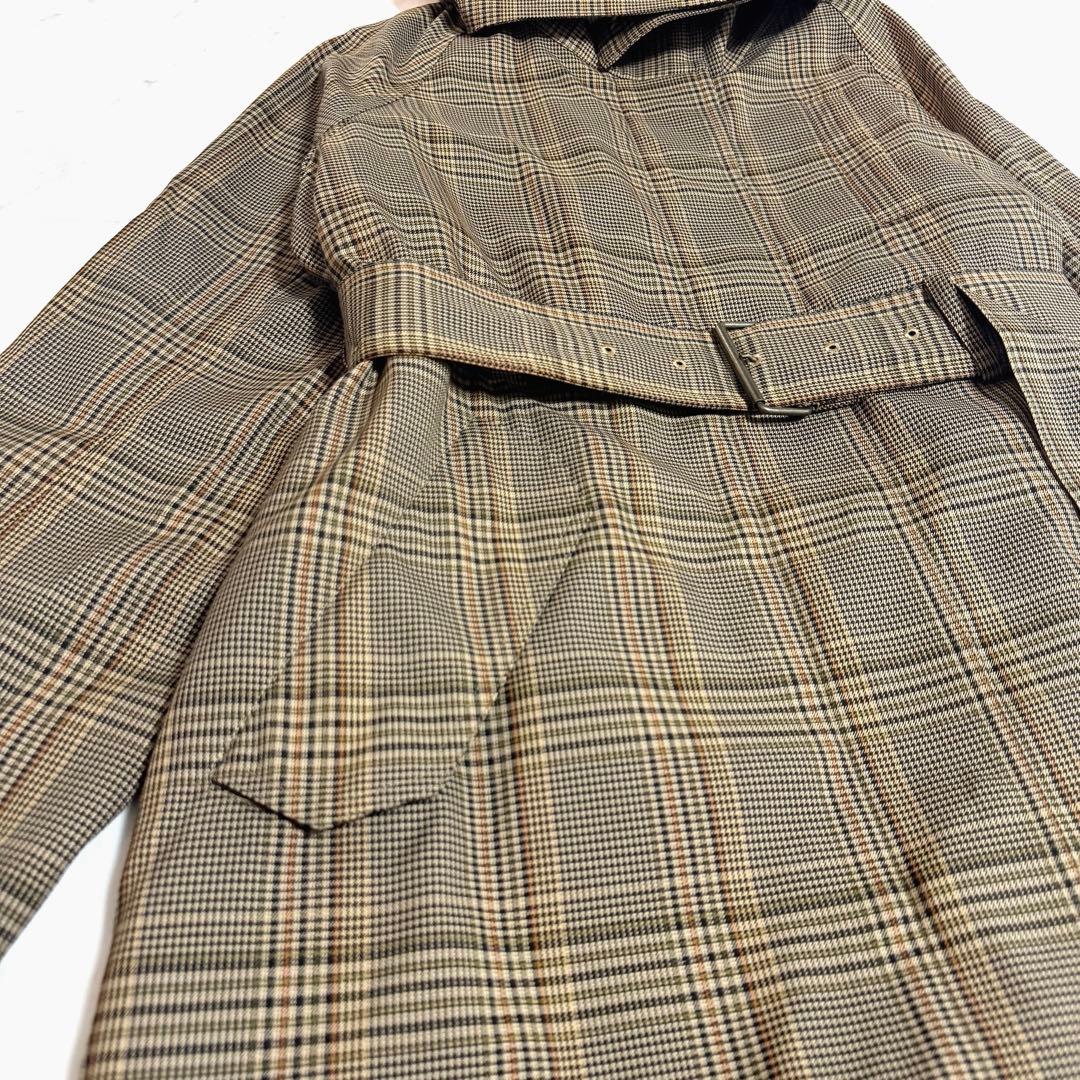 【未使用】完売品✨️アルアバイル ライナー付き チェック フード コート 3way