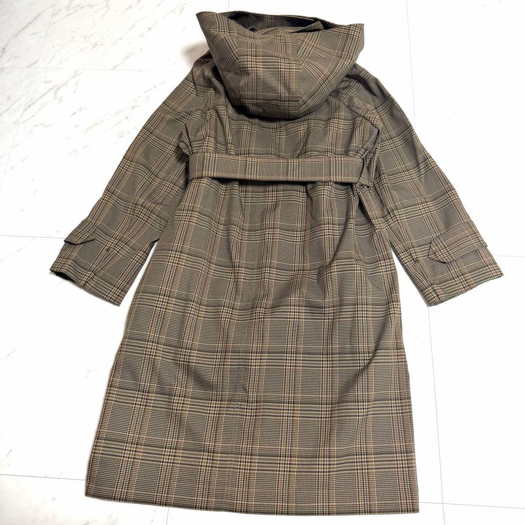 【未使用】完売品✨️アルアバイル ライナー付き チェック フード コート 3way