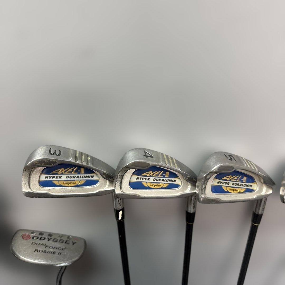 キャディバッグ　初心者　アイアン　ドライバー　フェアウェイウッド　パター