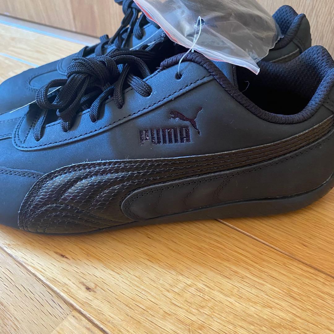 プーマスピードキャットビームス24.5黒PUMASPEEDCATBEAMS