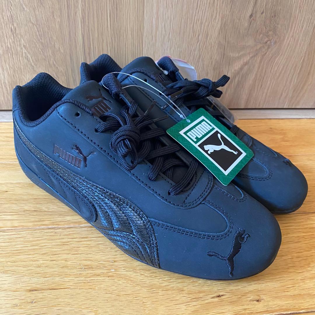 プーマスピードキャットビームス24.5黒PUMASPEEDCATBEAMS