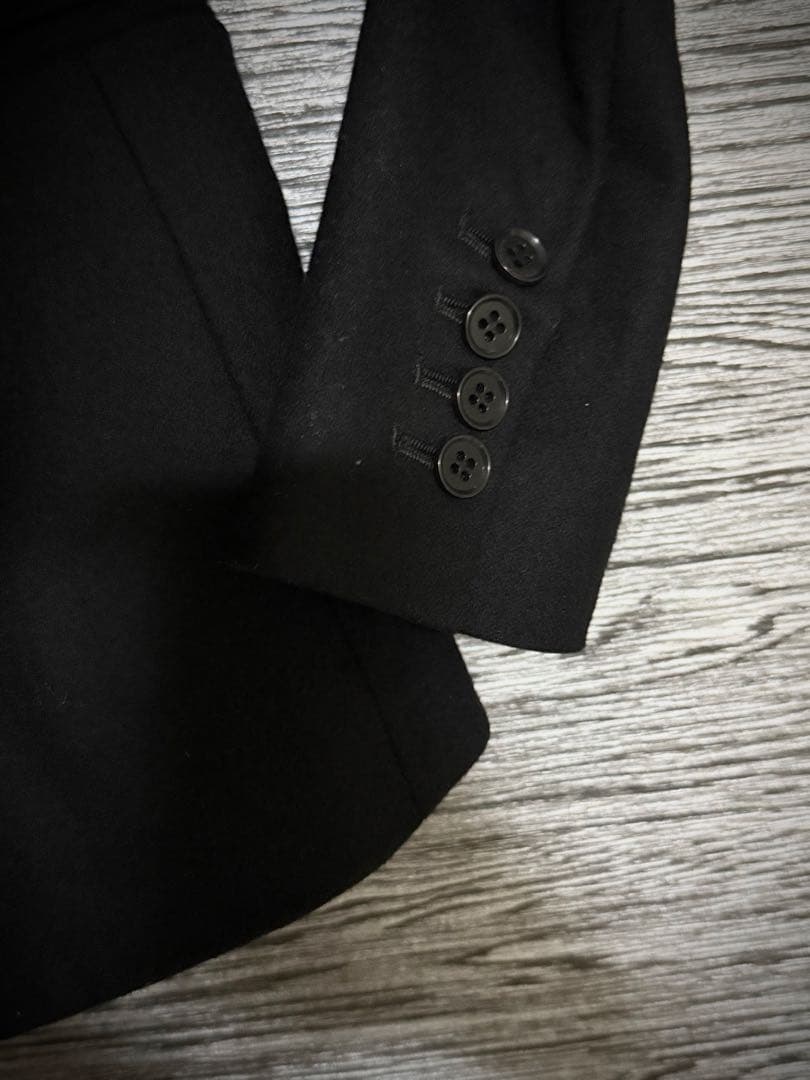 【レア・希少】yoshiokubo バンダナ切替 テーラードジャケット黒 M相当