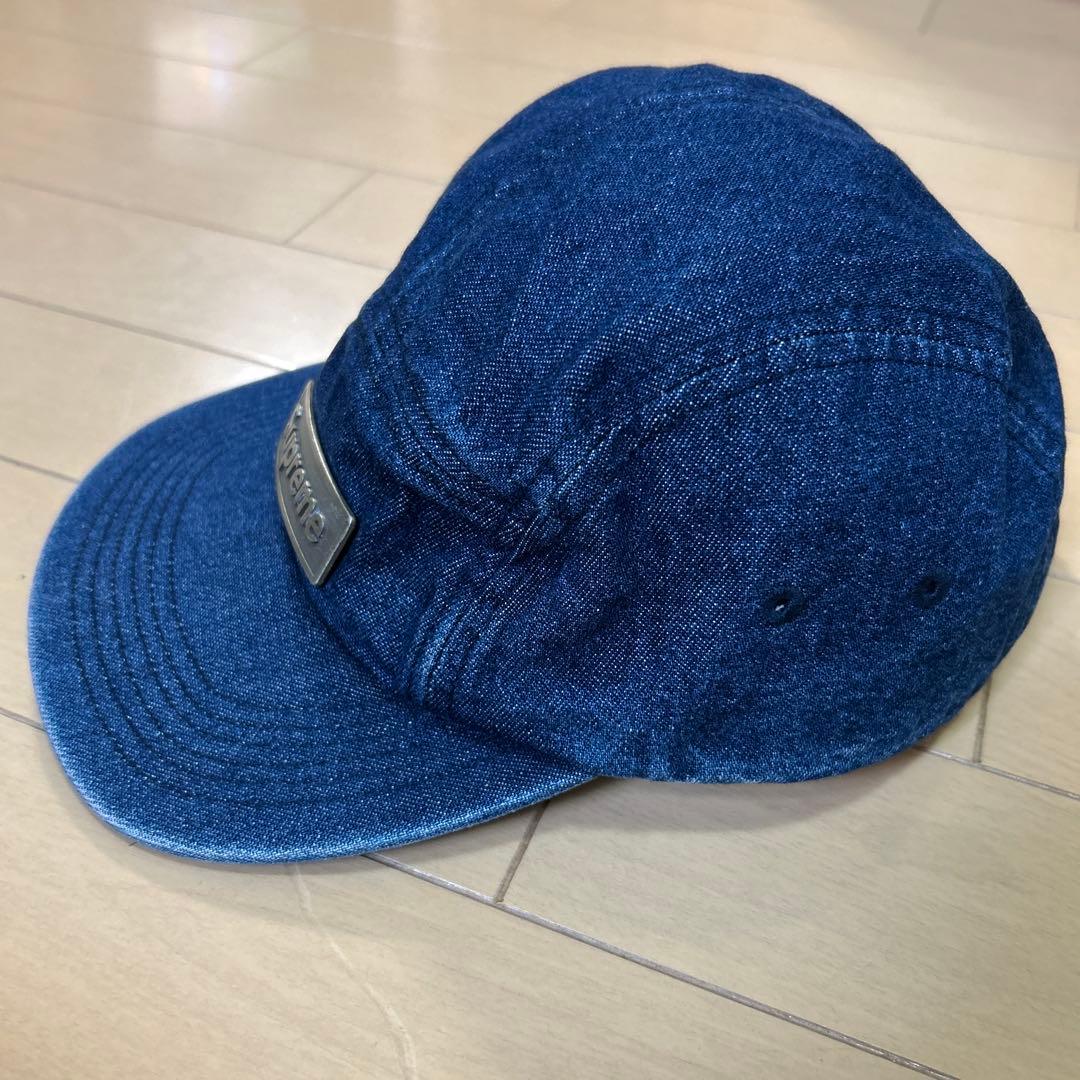 Supreme デニムキャップ バックストラップ付き