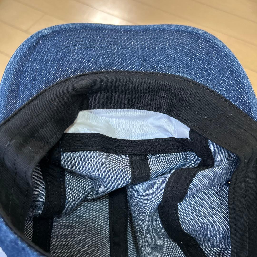 Supreme デニムキャップ バックストラップ付き
