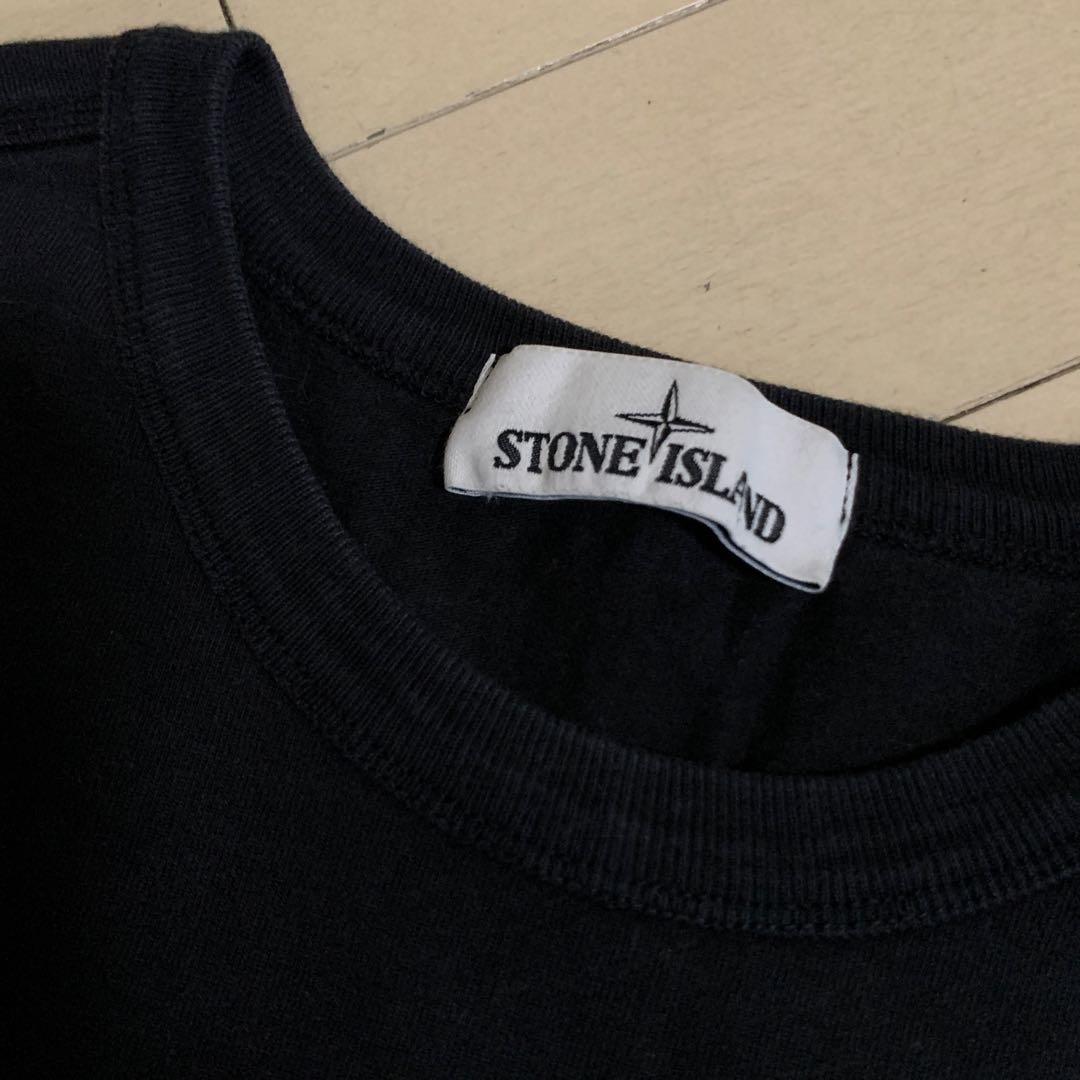 Stone  ストーンアイランド 厚手コットン 長袖カットソー 正規
